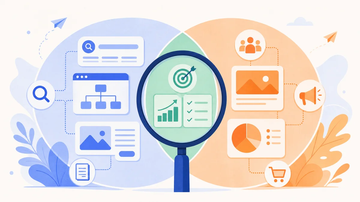 Audyt marketingowy vs audyt SEO: co zamówić pierwsze?