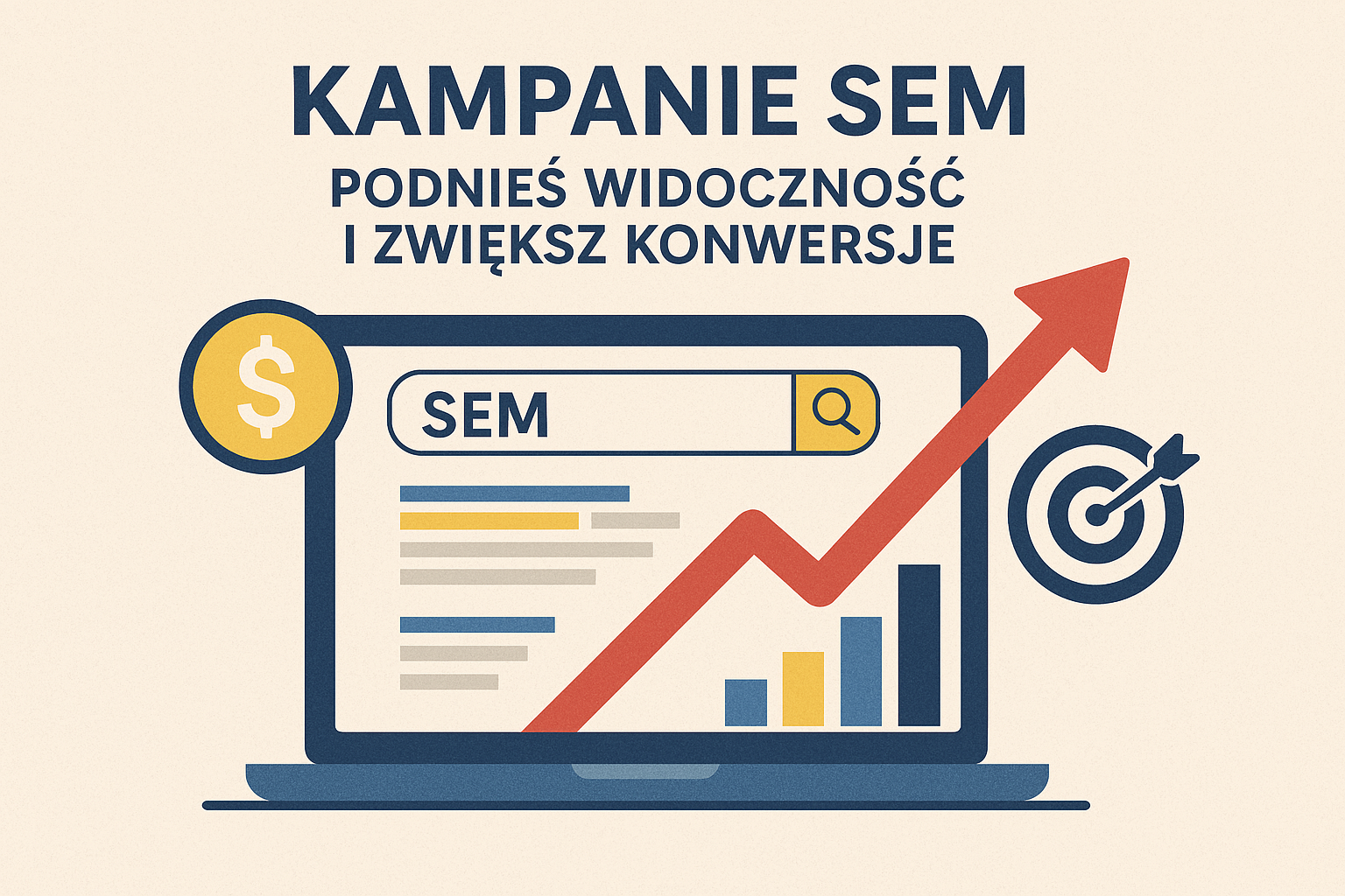 Kampanie SEM: Podnieś widoczność i zwiększ konwersje